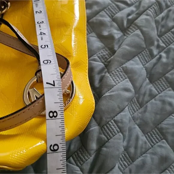 Yellow Michael Kors Women's Tote Bag